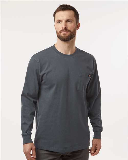 Traditional Heavyweight Long Sleeve T-Shirt - Tall Sizes