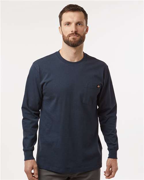 Traditional Heavyweight Long Sleeve T-Shirt - Tall Sizes