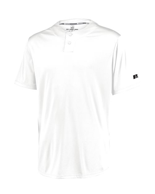 Performance Two-Button Solid Jersey