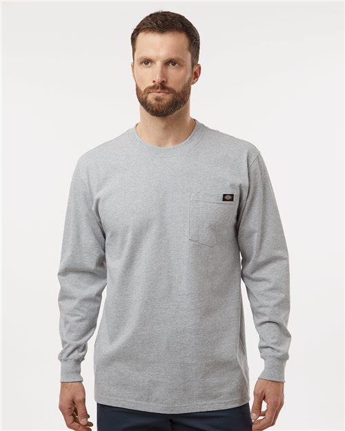 Traditional Heavyweight Long Sleeve T-Shirt - Tall Sizes