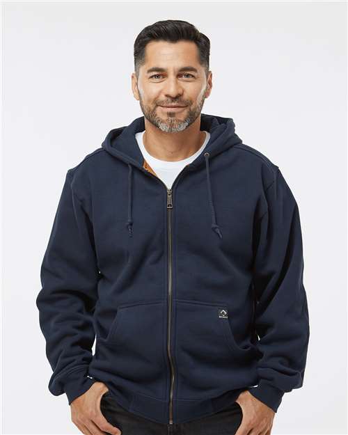 Crossfire Heavyweight Power Fleece Hooded Jacket with Thermal Lining Tall Sizes