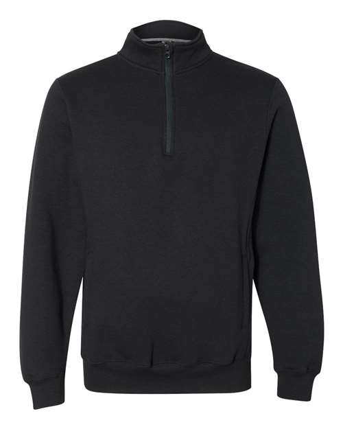 Dri Power® Quarter-Zip Cadet Collar Sweatshirt