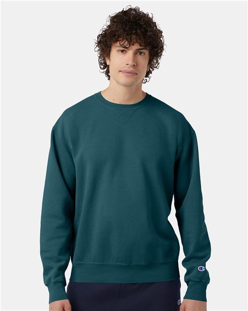 Garment-Dyed Crewneck Sweatshirt