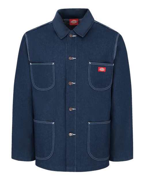 Fleece Lined Chore Denim Jacket