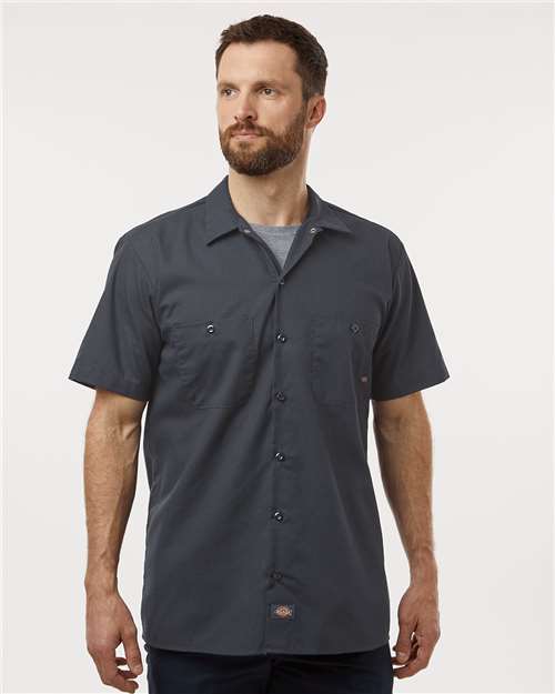 Industrial Short Sleeve Work Shirt