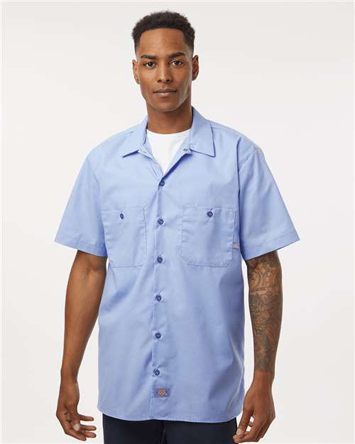 Industrial Short Sleeve Work Shirt