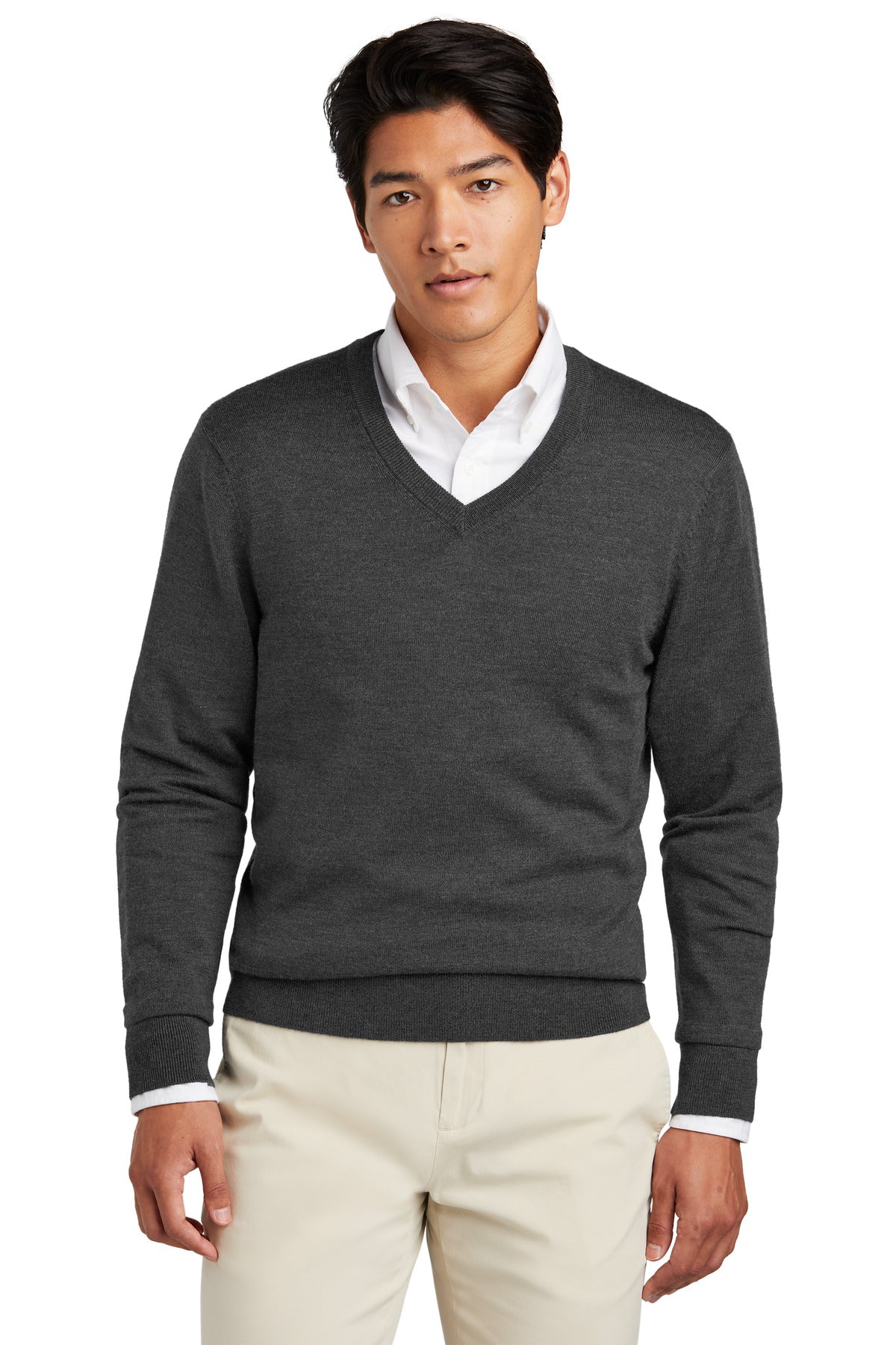 Brooks Brothers® Washable Merino V-Neck Sweater BB18410