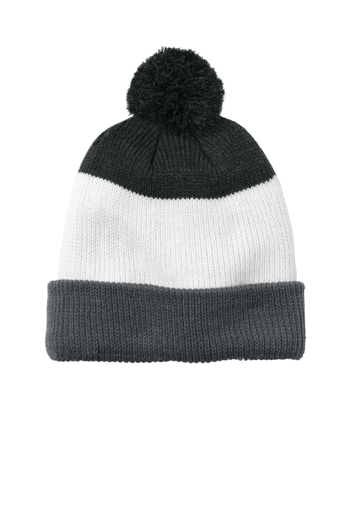 Port Authority ®  Cozy Striped Pom Beanie C979