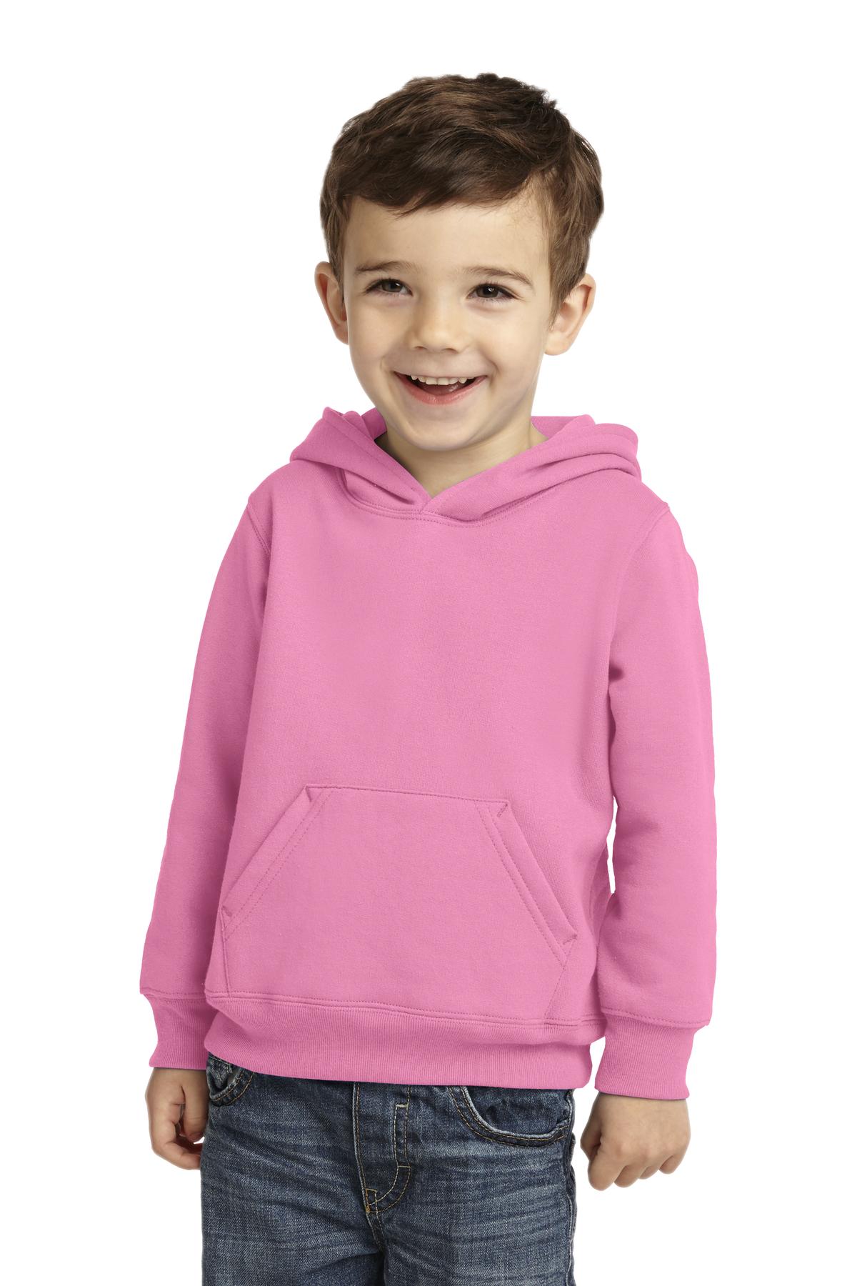 Port & Company® Toddler Core Fleece Pullover Hooded Sweatshirt. CAR78TH