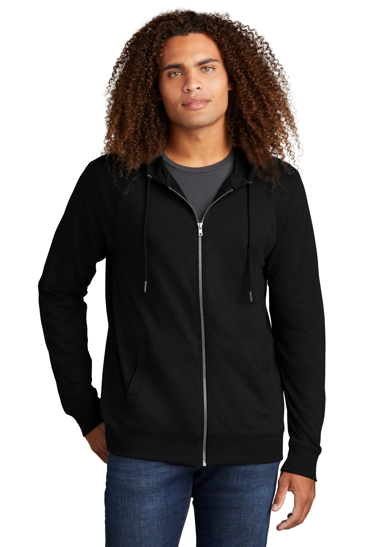 District ®  Featherweight French Terry ™  Full-Zip Hoodie DT573