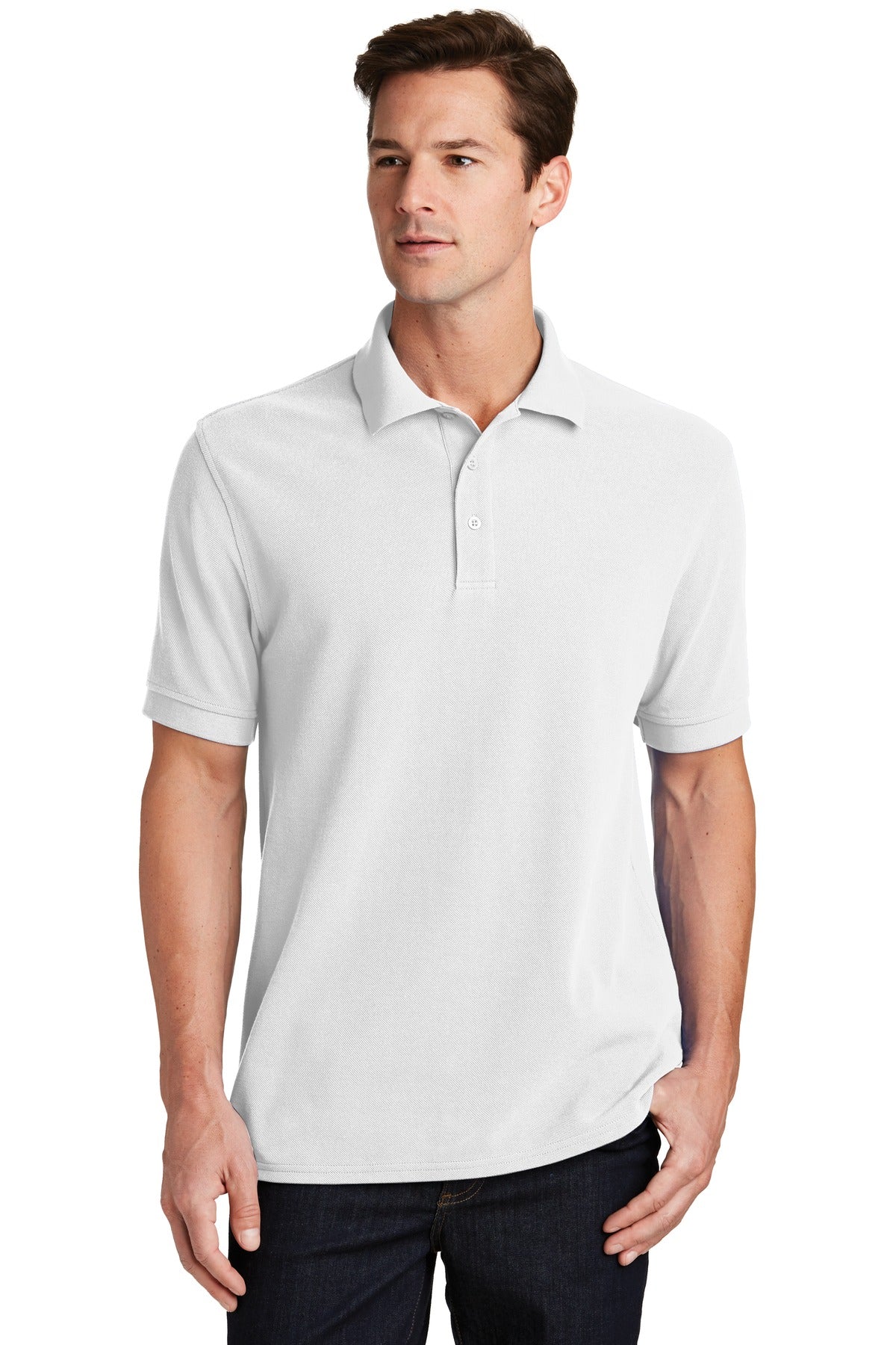 Port & Company ®  Combed Ring Spun Pique Polo. KP1500