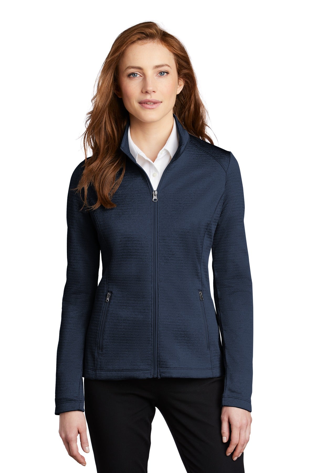 Port Authority  ®  Women's Diamond Heather Fleece Full-Zip Jacket L249