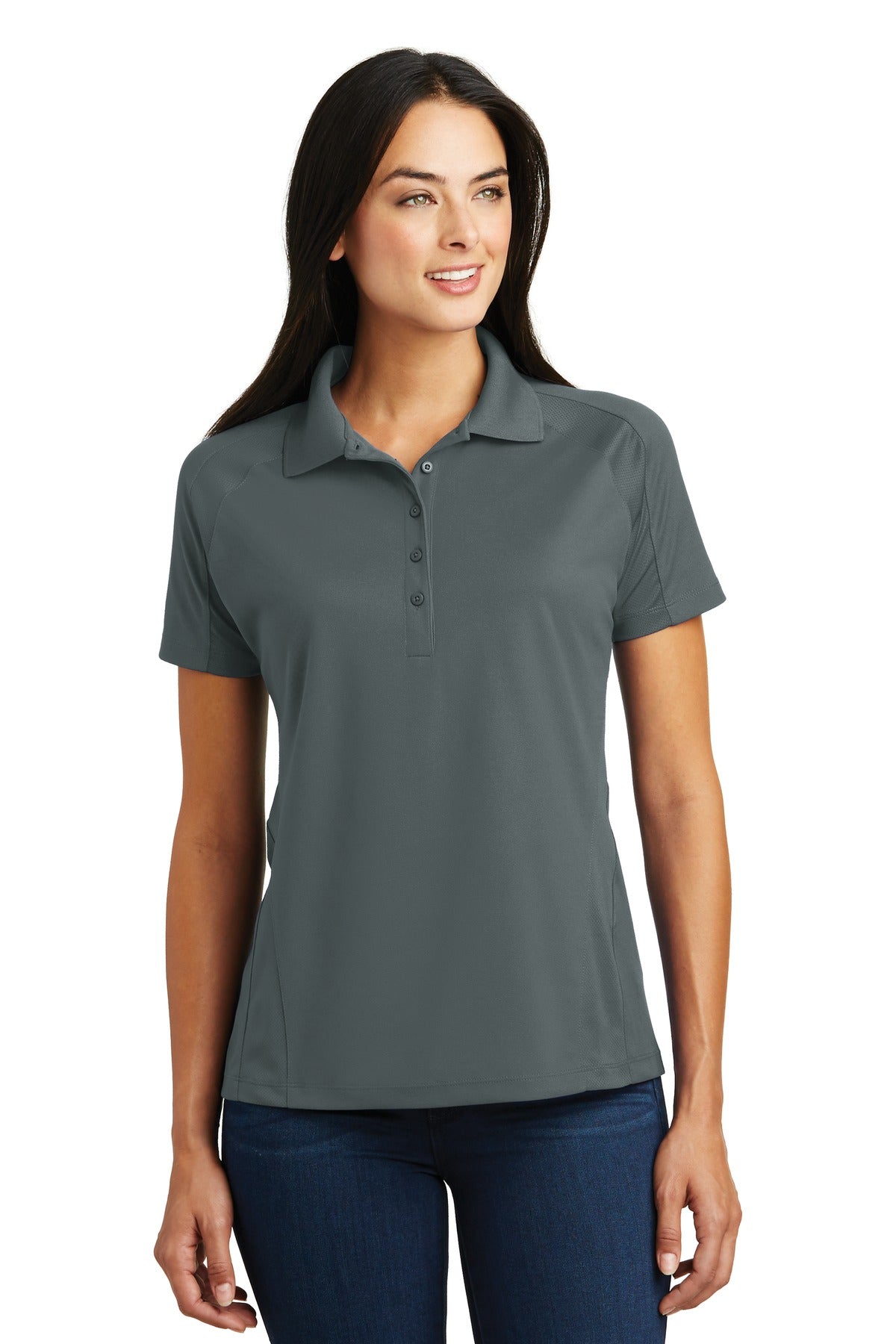 Sport-Tek ®  Women's Dri-Mesh ®  Pro Polo. L474