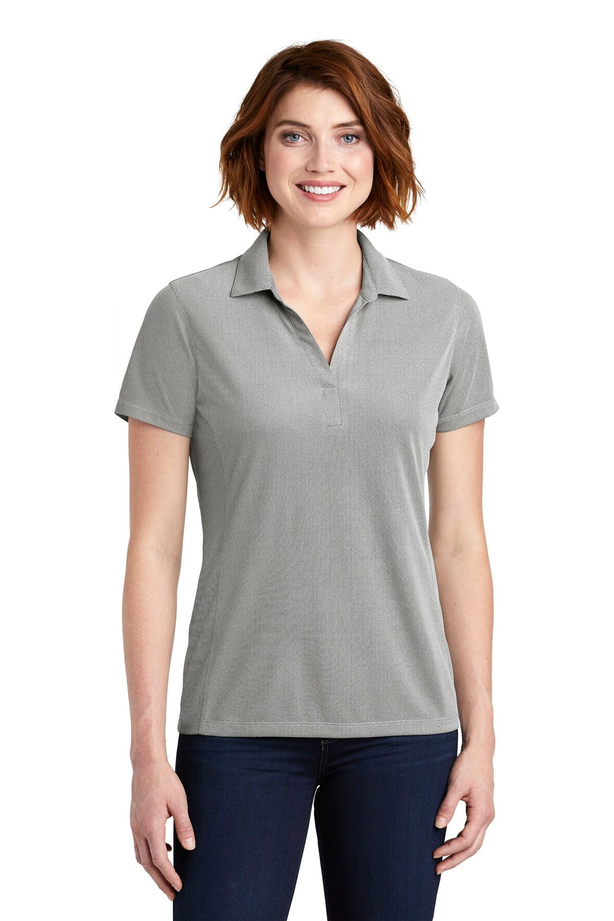 Port Authority  ®  Women's Poly Oxford Pique Polo. LK582