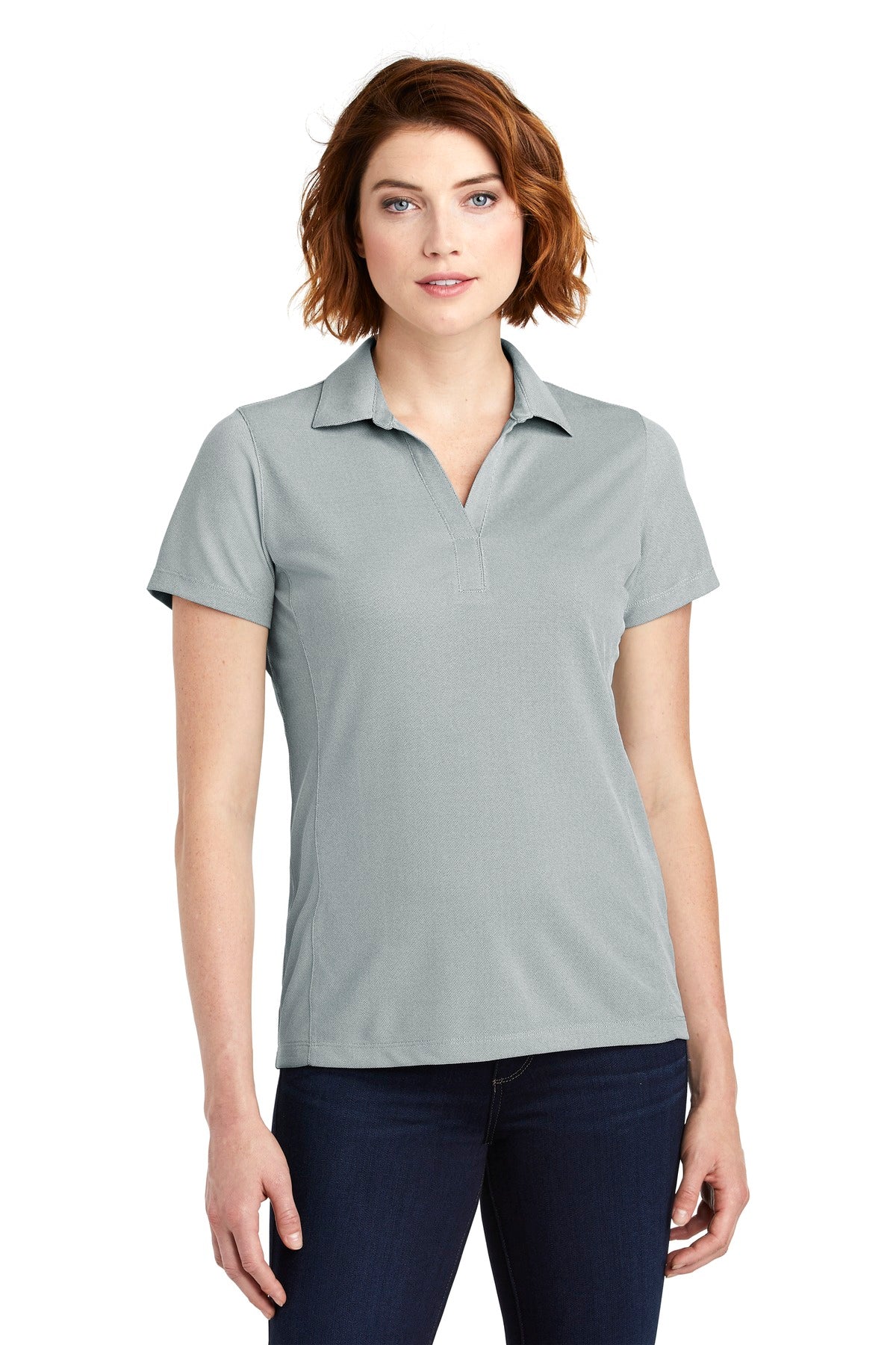 Port Authority  ®  Women's Poly Oxford Pique Polo. LK582