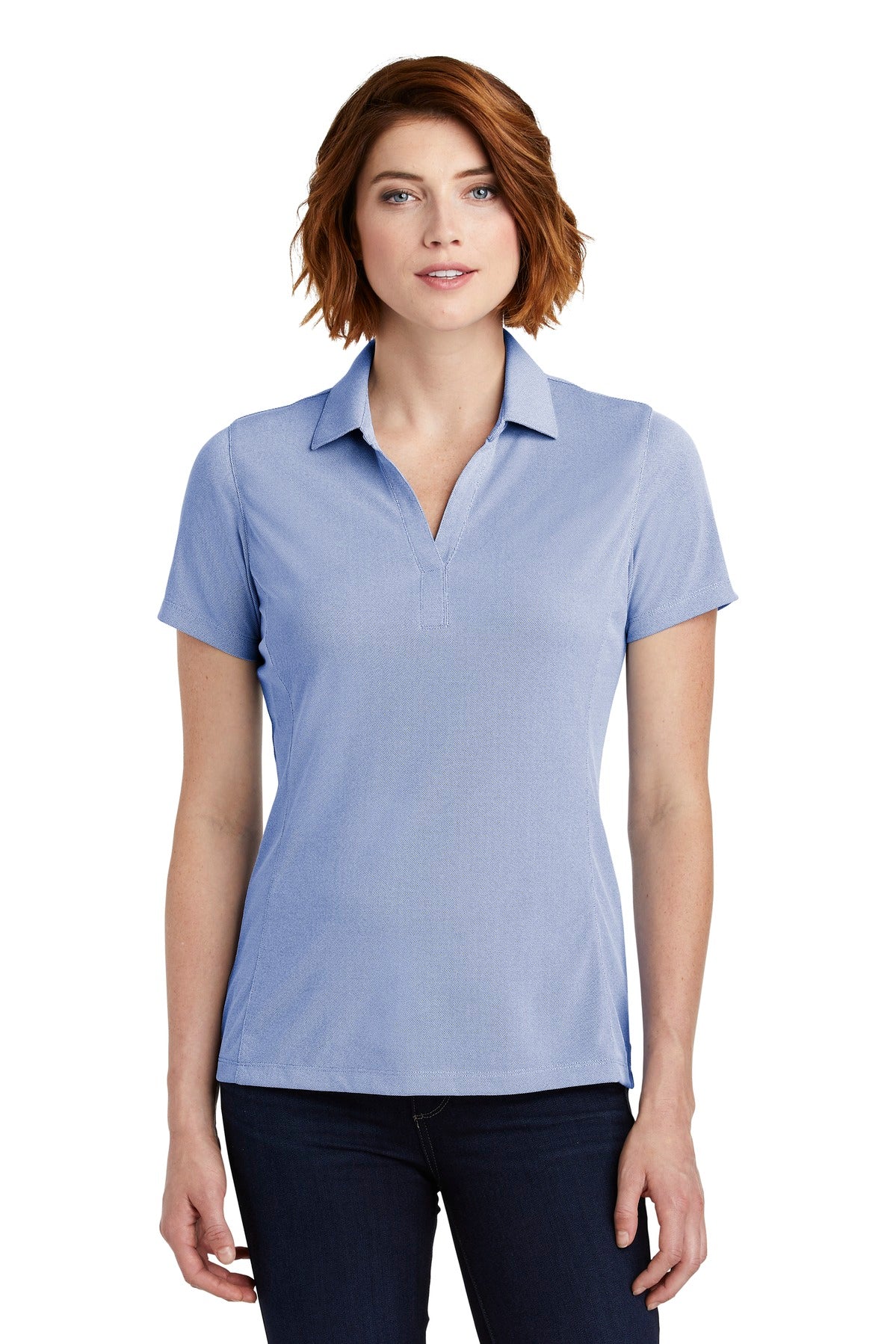 Port Authority  ®  Women's Poly Oxford Pique Polo. LK582