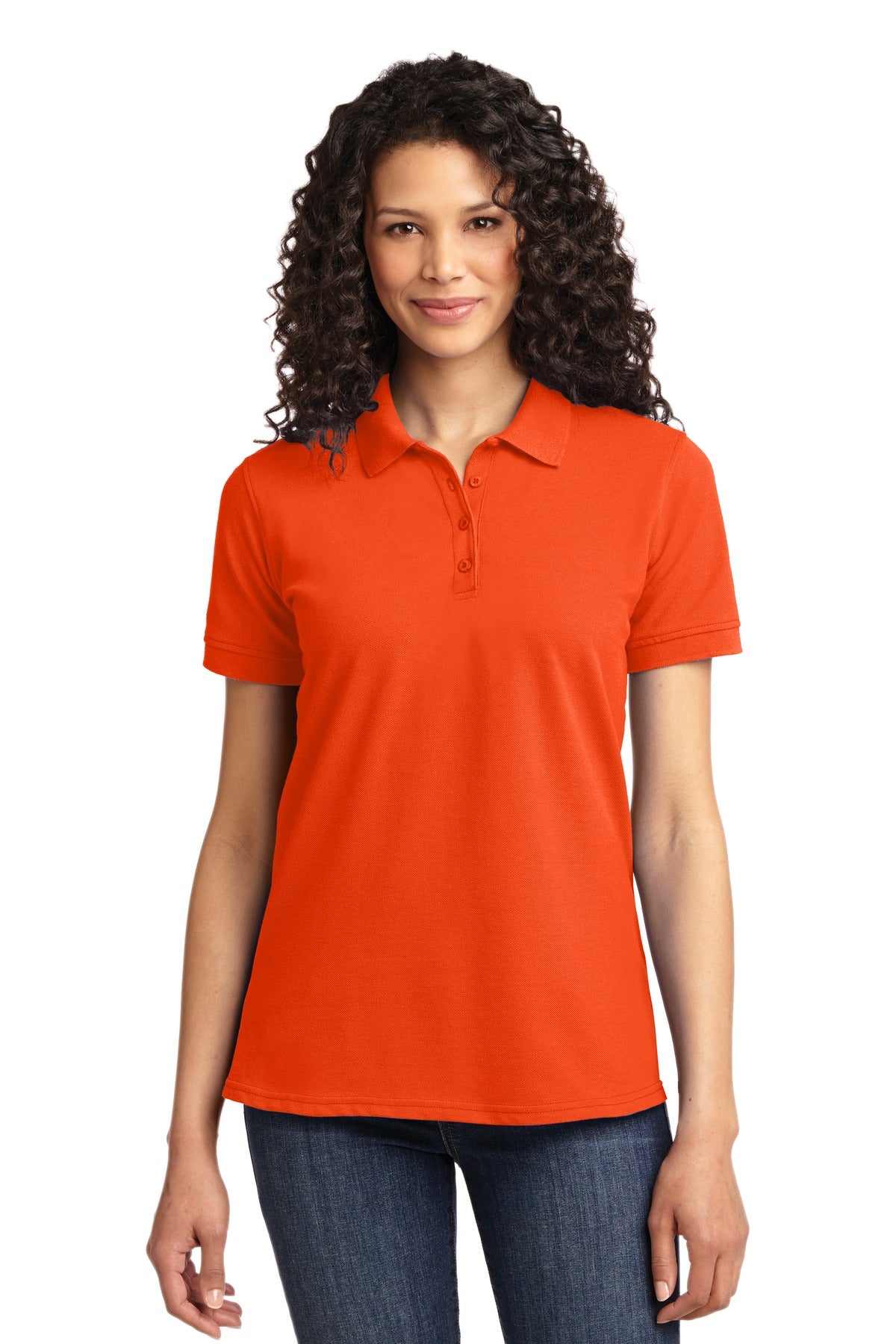 Port & Company ®  Women's Core Blend Pique Polo. LKP155