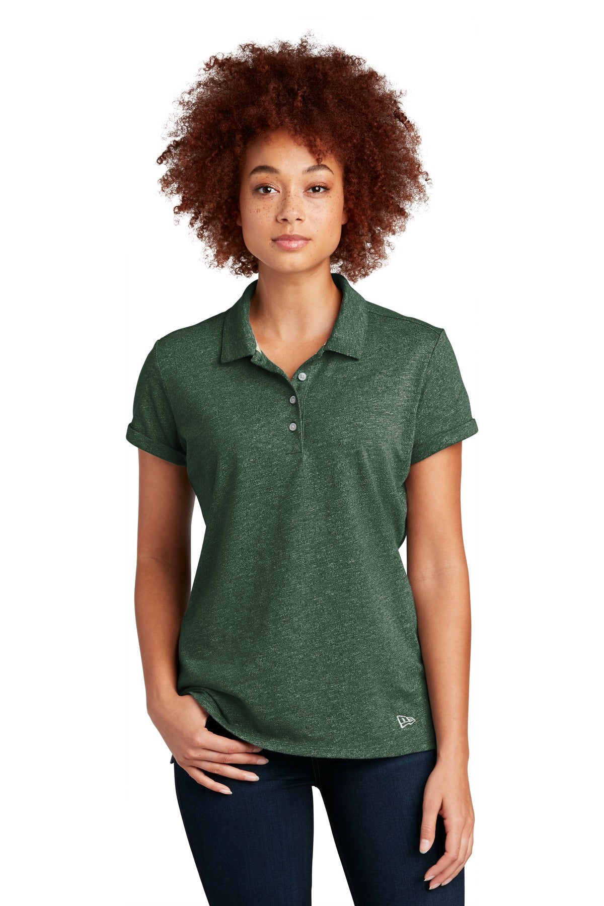 New Era ® Ladies Slub Twist Polo LNEA301