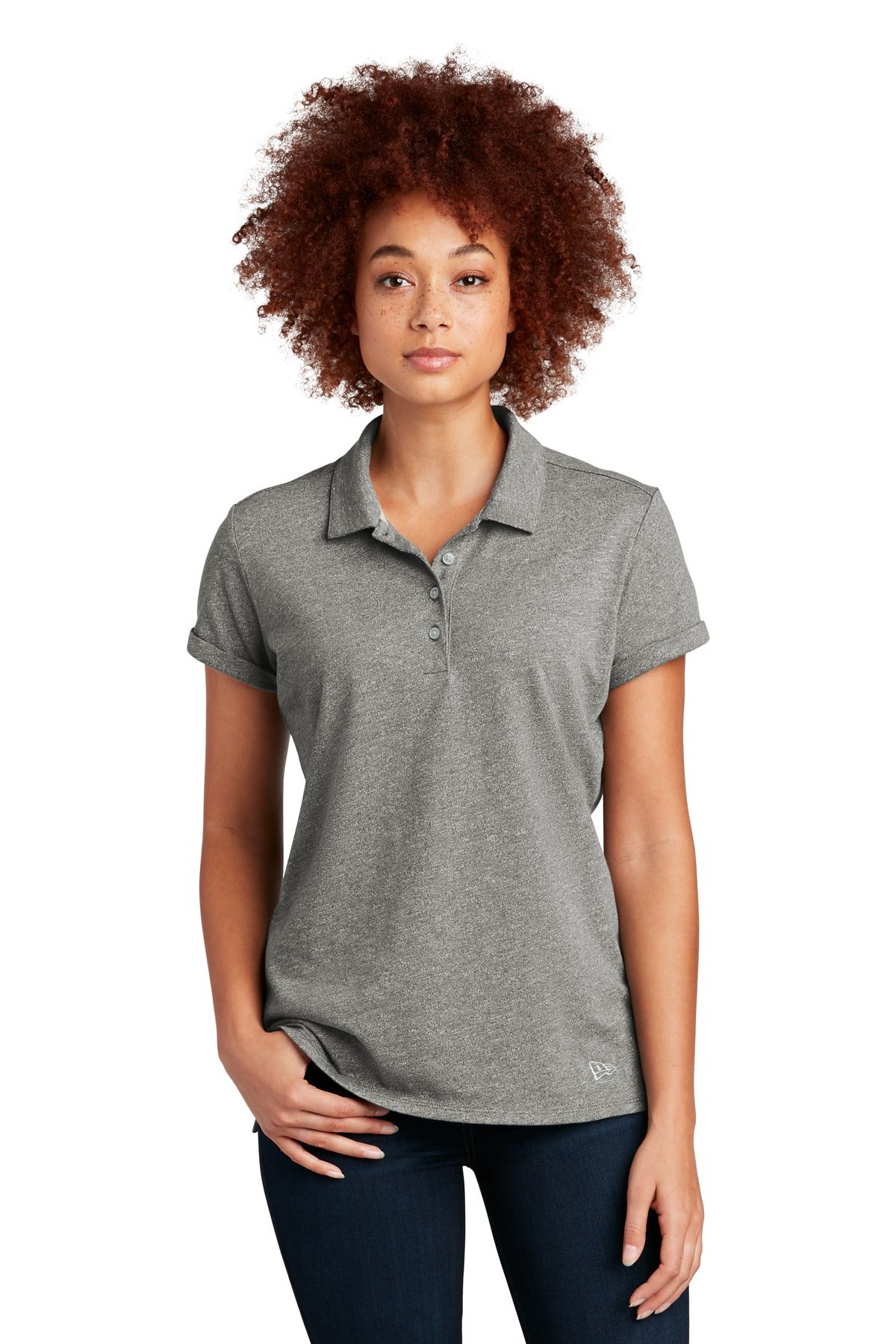 New Era ® Ladies Slub Twist Polo LNEA301