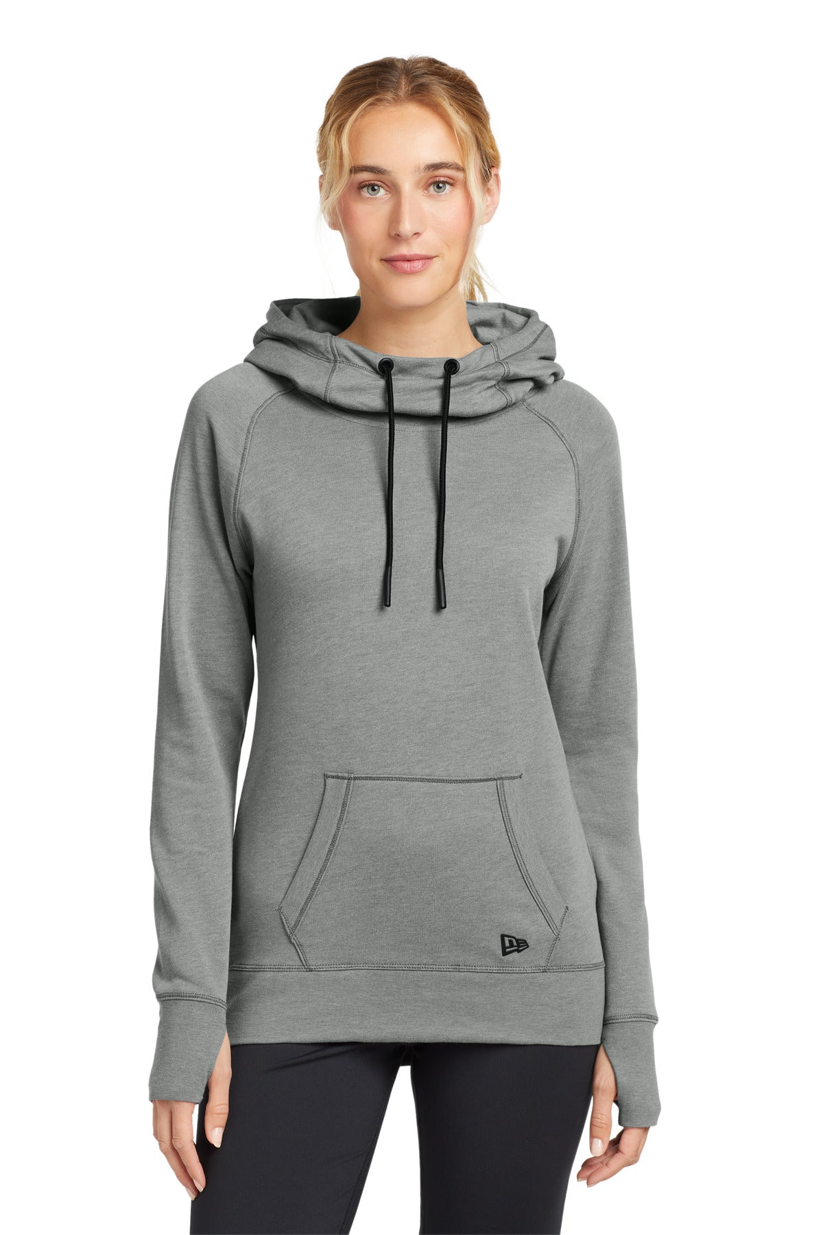 New Era  ®  Women's Tri-Blend Fleece Pullover Hoodie. LNEA510