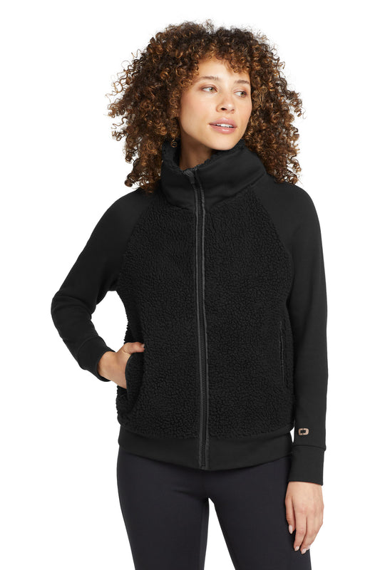 OGIO  ®  Women's Luuma Sherpa Full-Zip. LOG815