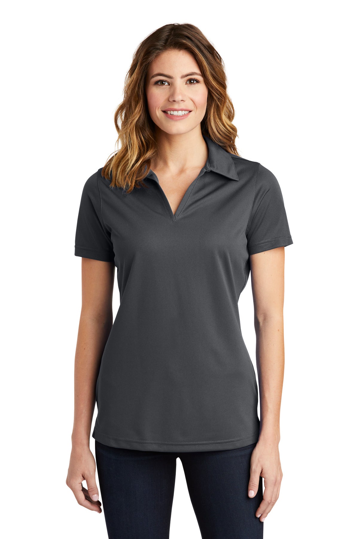 Sport-Tek ®  Women's PosiCharge ®  Active Textured Polo. LST690