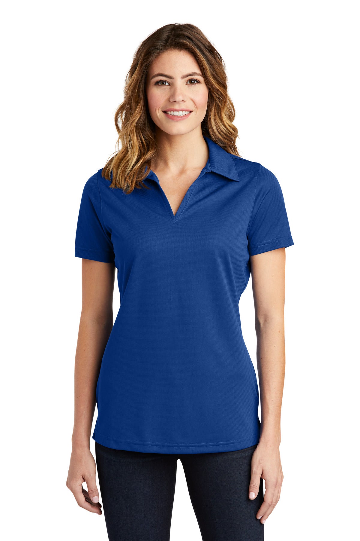 Sport-Tek ®  Women's PosiCharge ®  Active Textured Polo. LST690