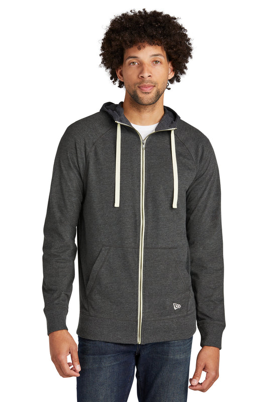 New Era  ®  Sueded Cotton Blend Full-Zip Hoodie. NEA122