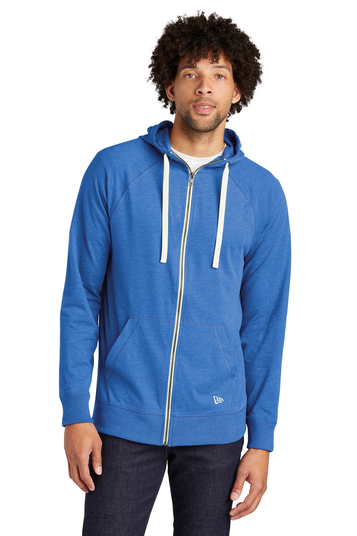 New Era  ®  Sueded Cotton Blend Full-Zip Hoodie. NEA122