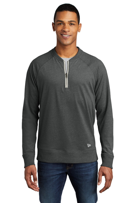 New Era  ®  Sueded Cotton Blend 1/4-Zip Pullover NEA123