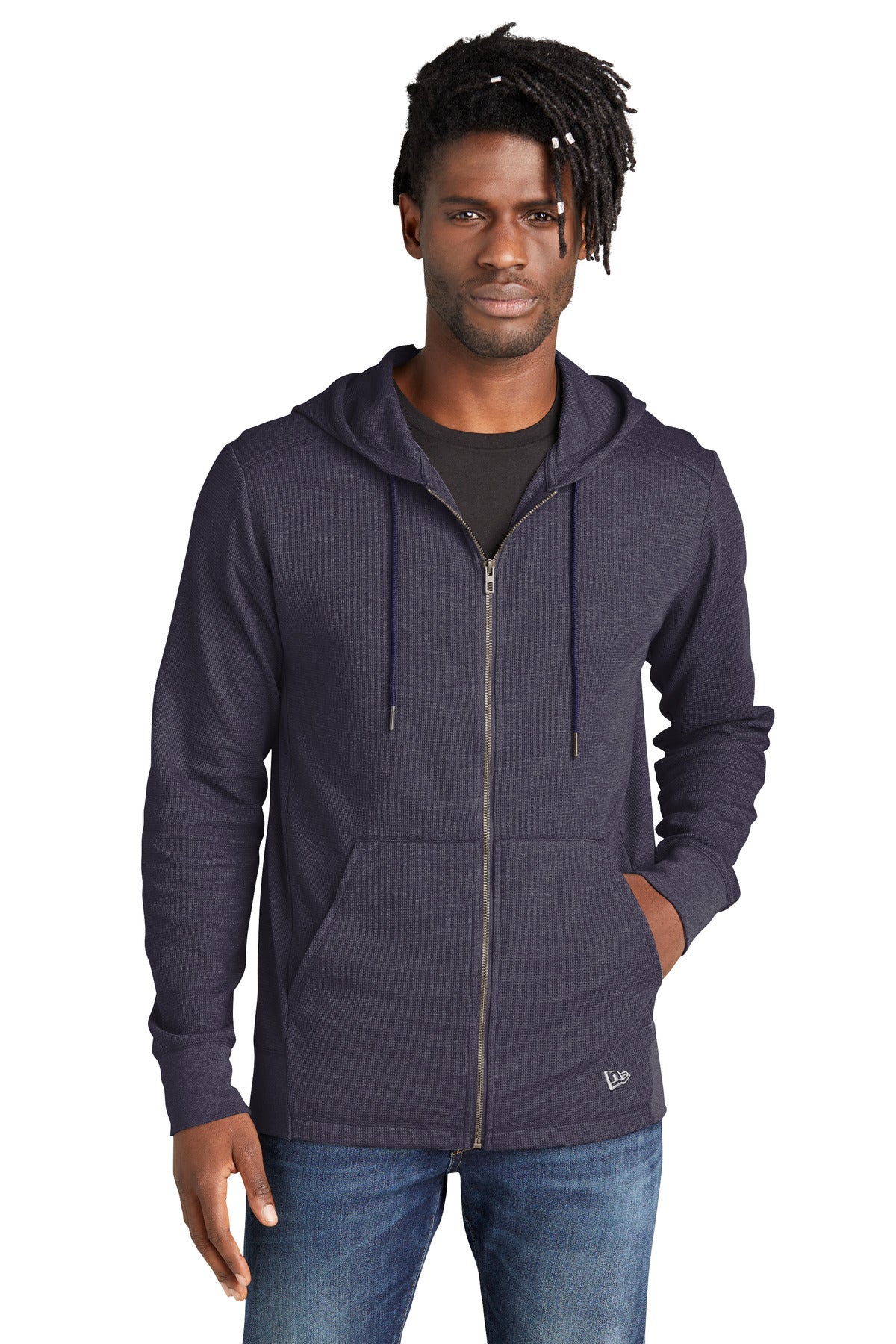 New Era ®  Thermal Full-Zip Hoodie NEA141