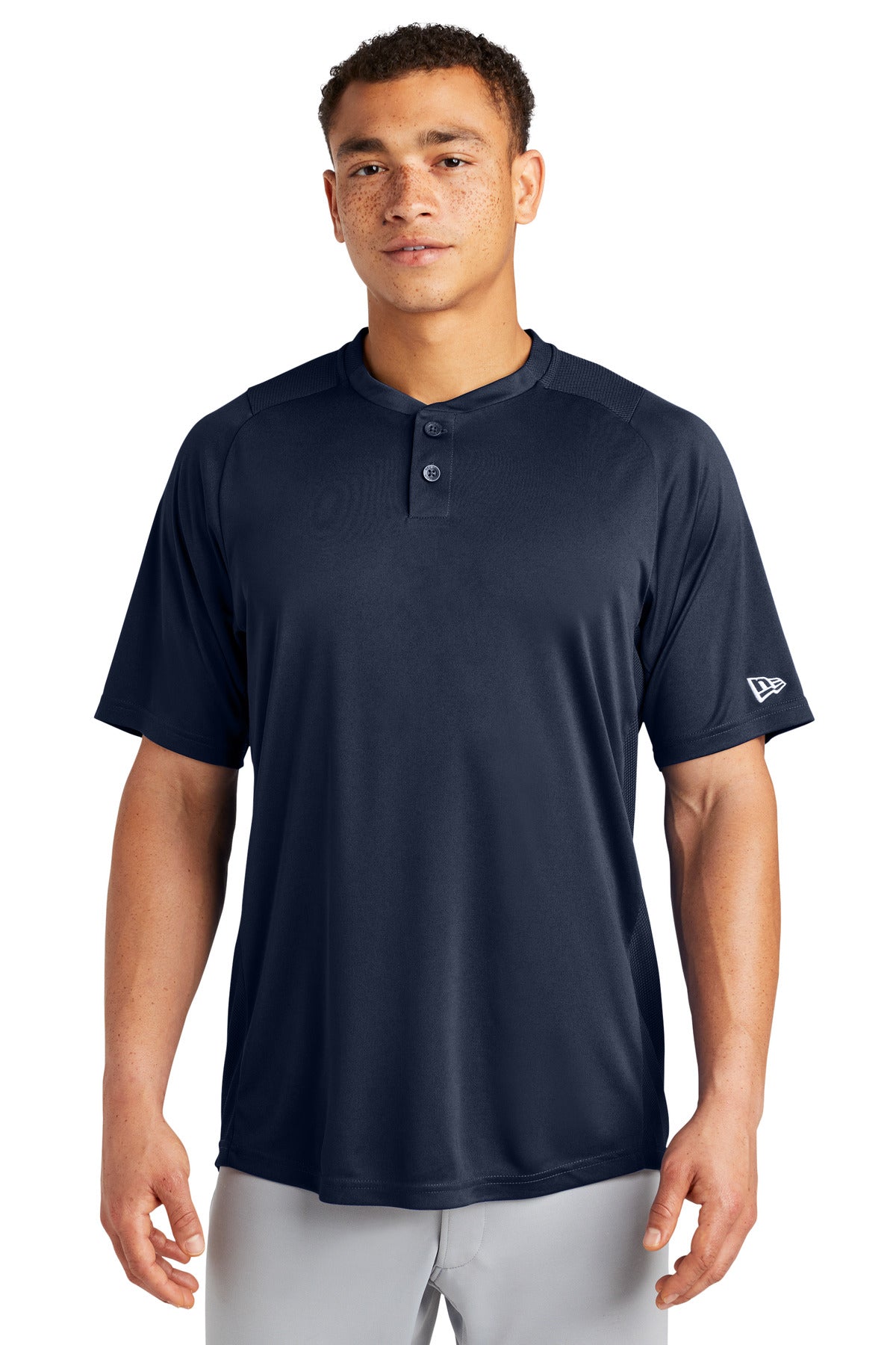 New Era  ®  Diamond Era 2-Button Jersey. NEA221