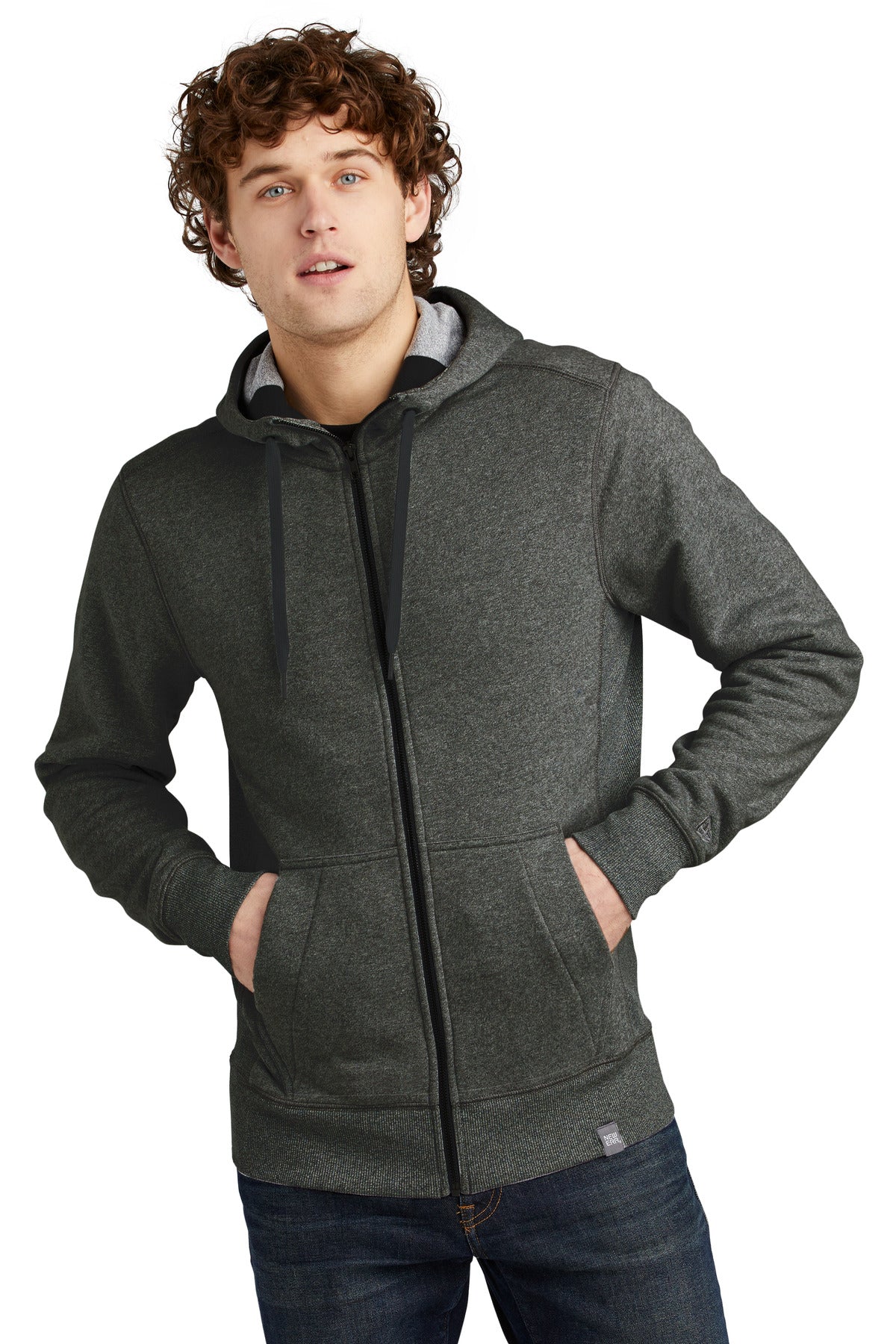 New Era  ®  French Terry Full-Zip Hoodie. NEA502