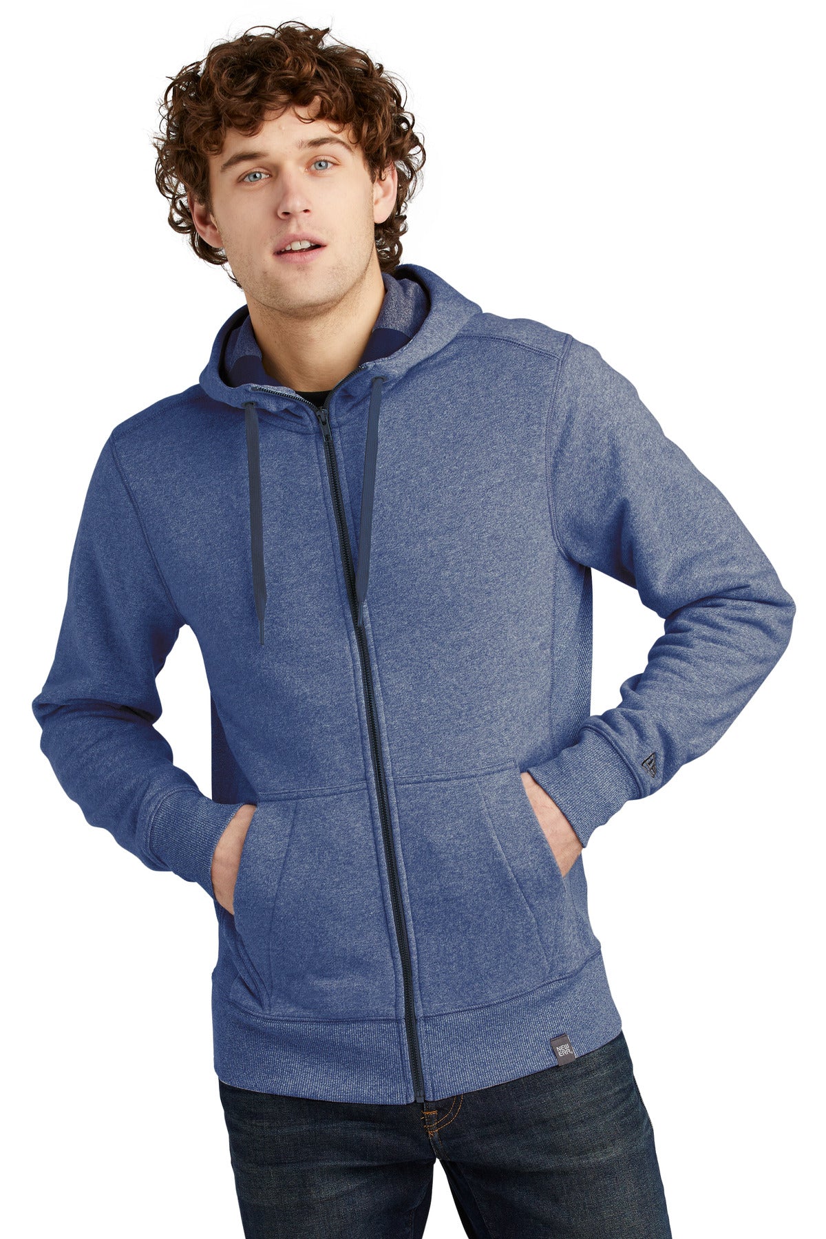 New Era  ®  French Terry Full-Zip Hoodie. NEA502