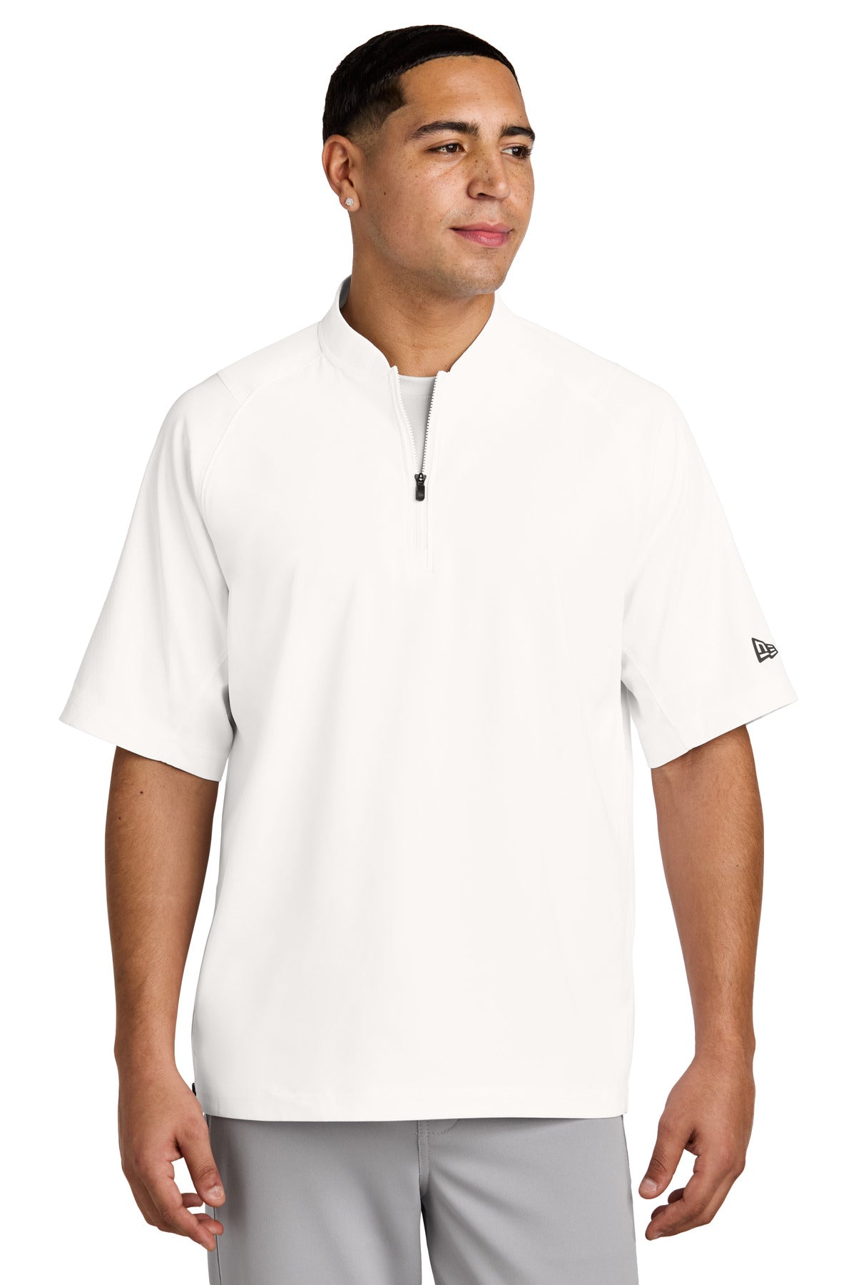 New Era ® Cage Short Sleeve 1/4-Zip Jacket. NEA600