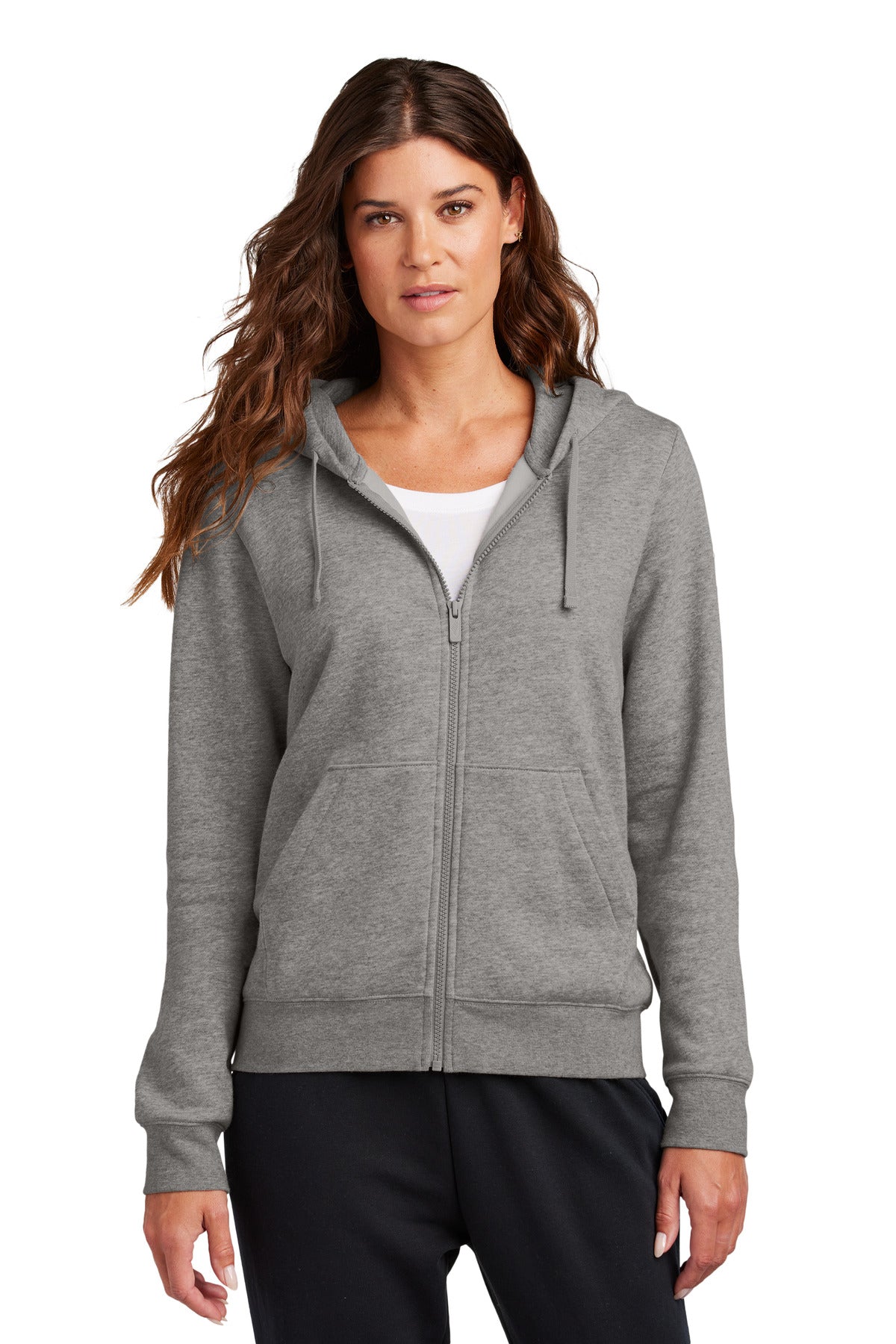 Nike Ladies Club Fleece Sleeve Swoosh Full-Zip Hoodie NKFD9890