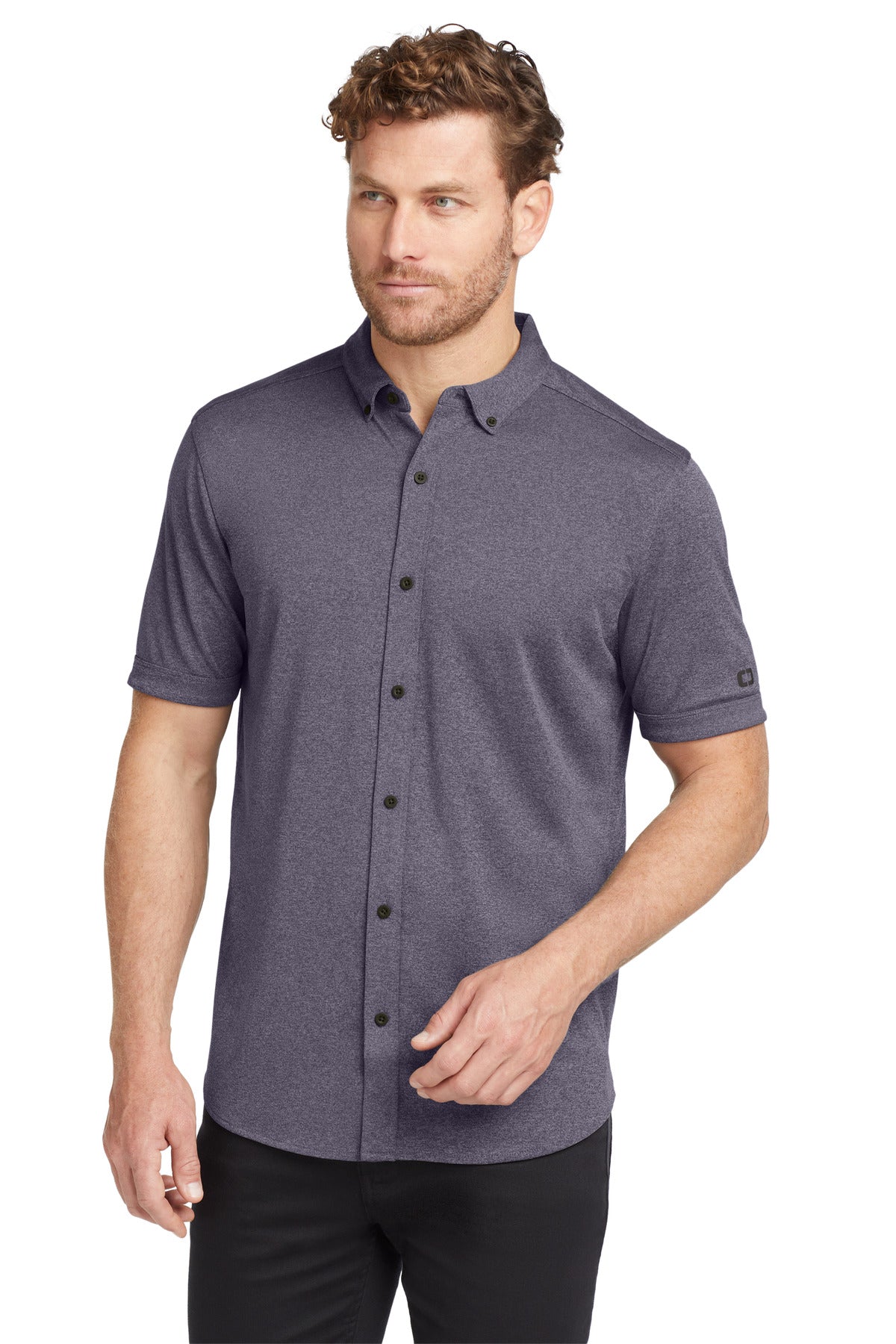 OGIO ® Gravitate Full-Button Polo. OG141