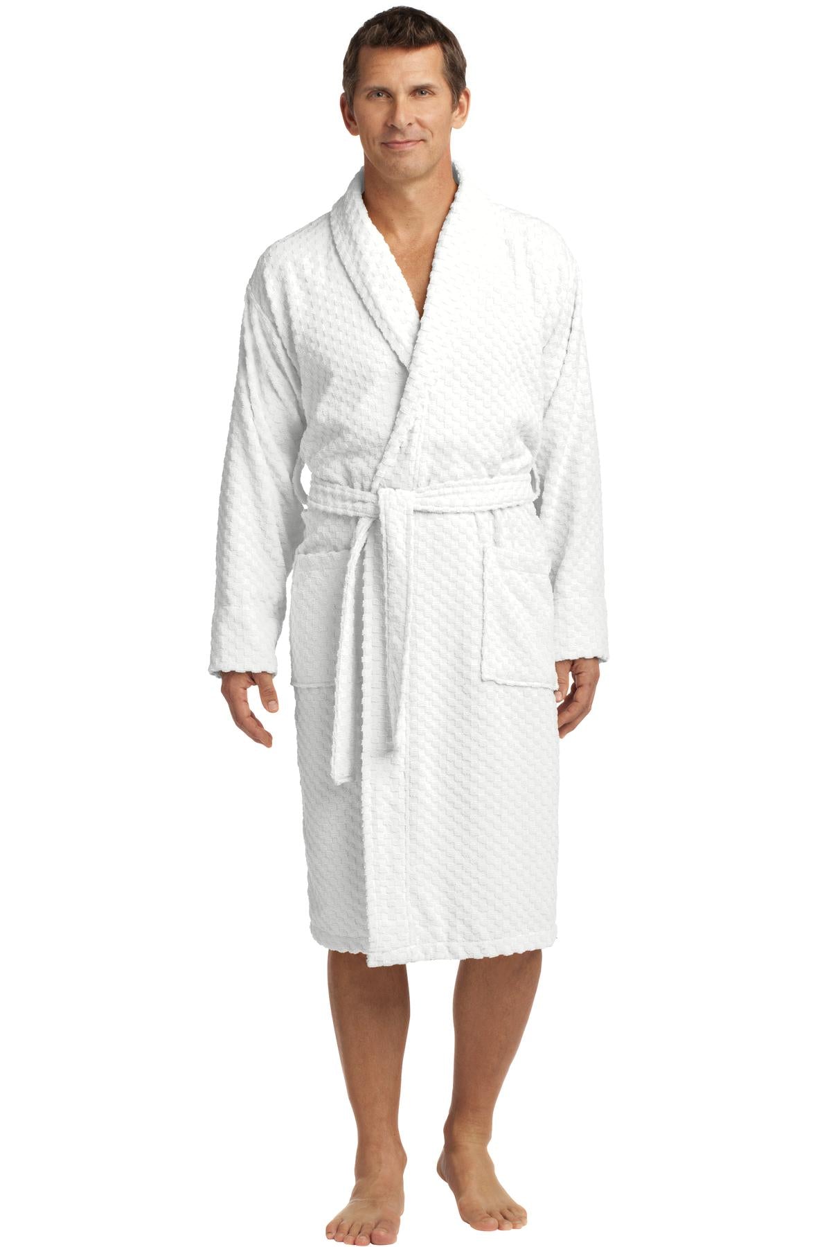 Port Authority ®  Checkered Terry Shawl Collar Robe. R103