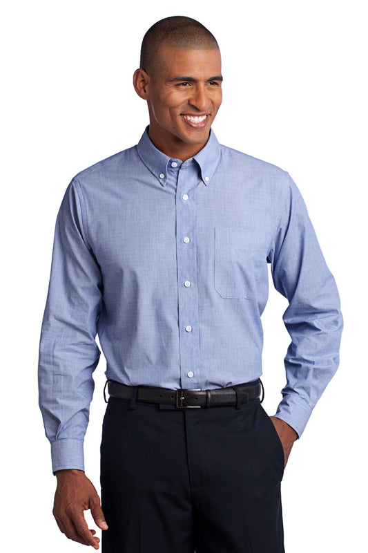 Port Authority ®  Crosshatch Easy Care Shirt. S640