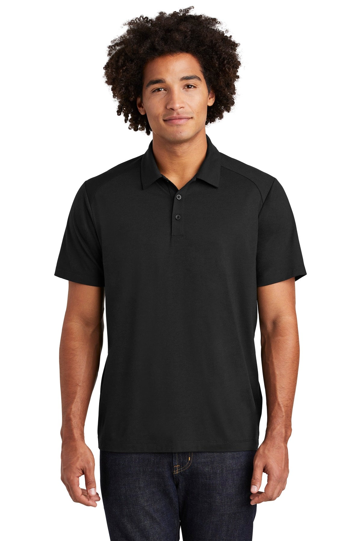 Sport-Tek  ®  PosiCharge  ®  Tri-Blend Wicking Polo. ST405