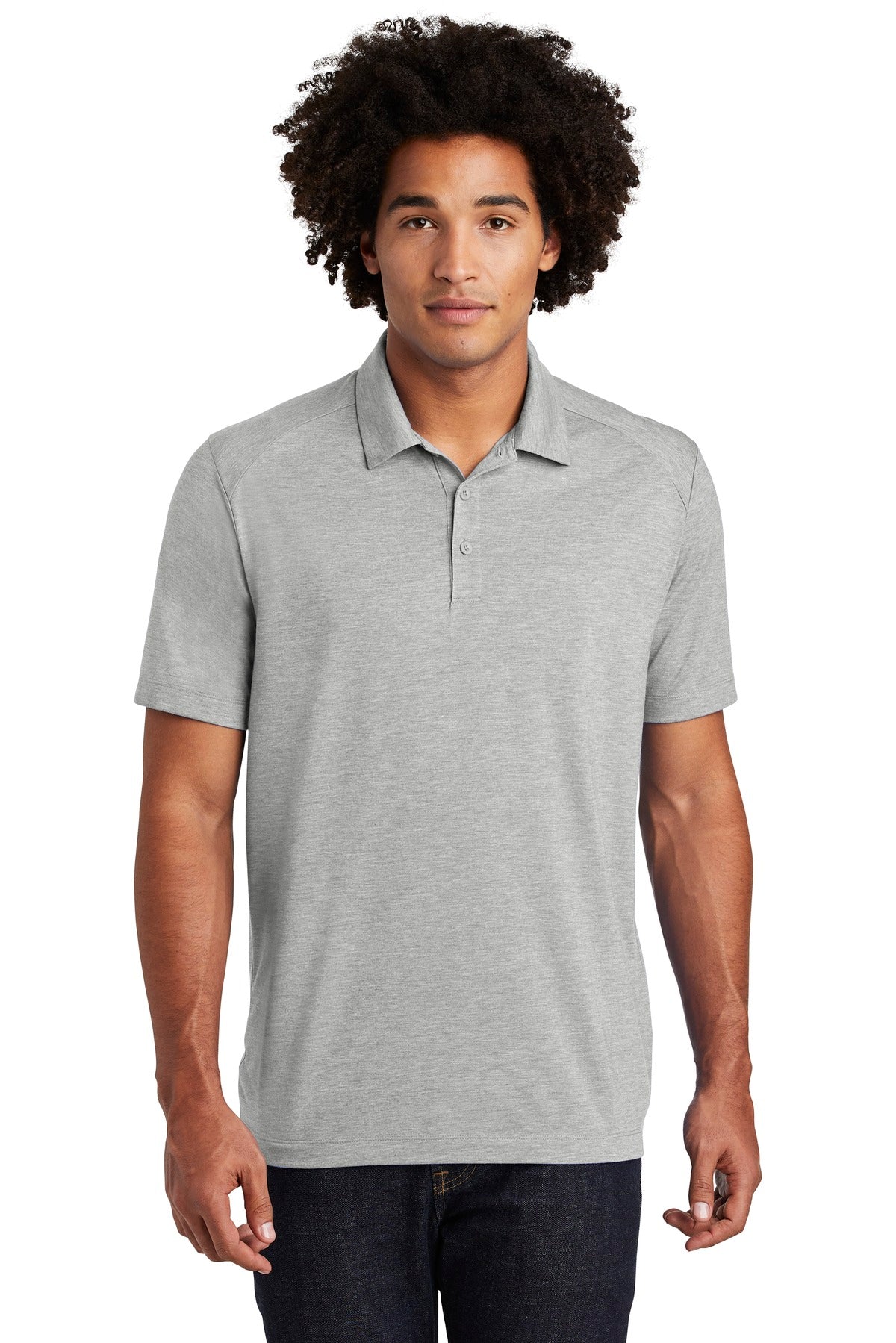 Sport-Tek  ®  PosiCharge  ®  Tri-Blend Wicking Polo. ST405