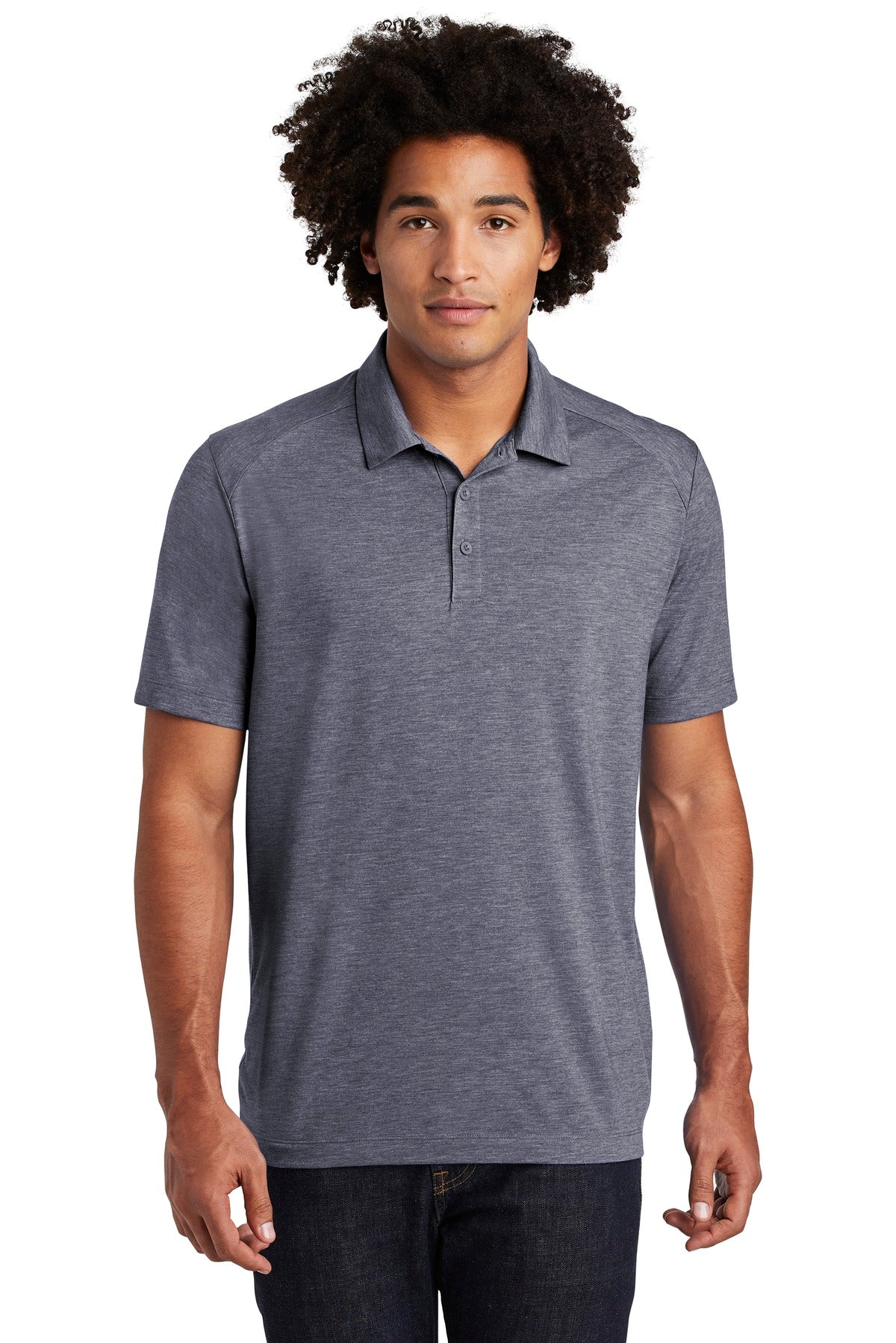 Sport-Tek  ®  PosiCharge  ®  Tri-Blend Wicking Polo. ST405