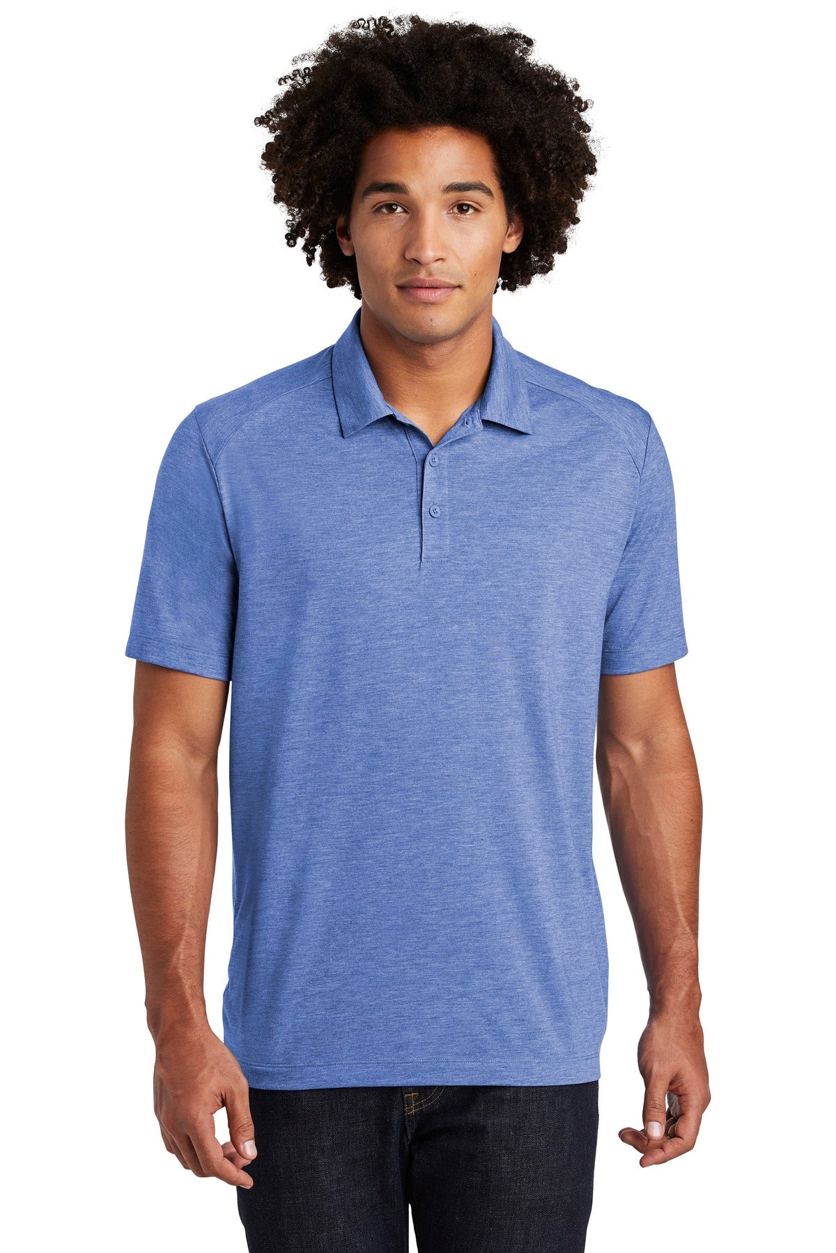 Sport-Tek  ®  PosiCharge  ®  Tri-Blend Wicking Polo. ST405