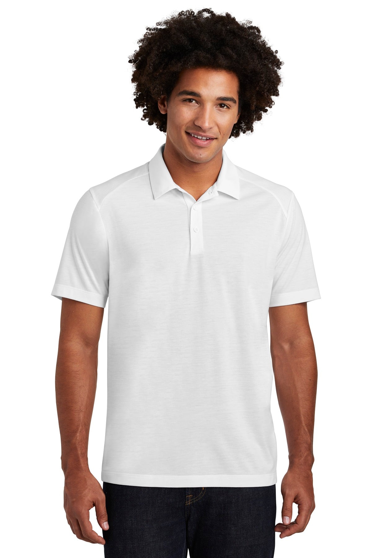 Sport-Tek  ®  PosiCharge  ®  Tri-Blend Wicking Polo. ST405