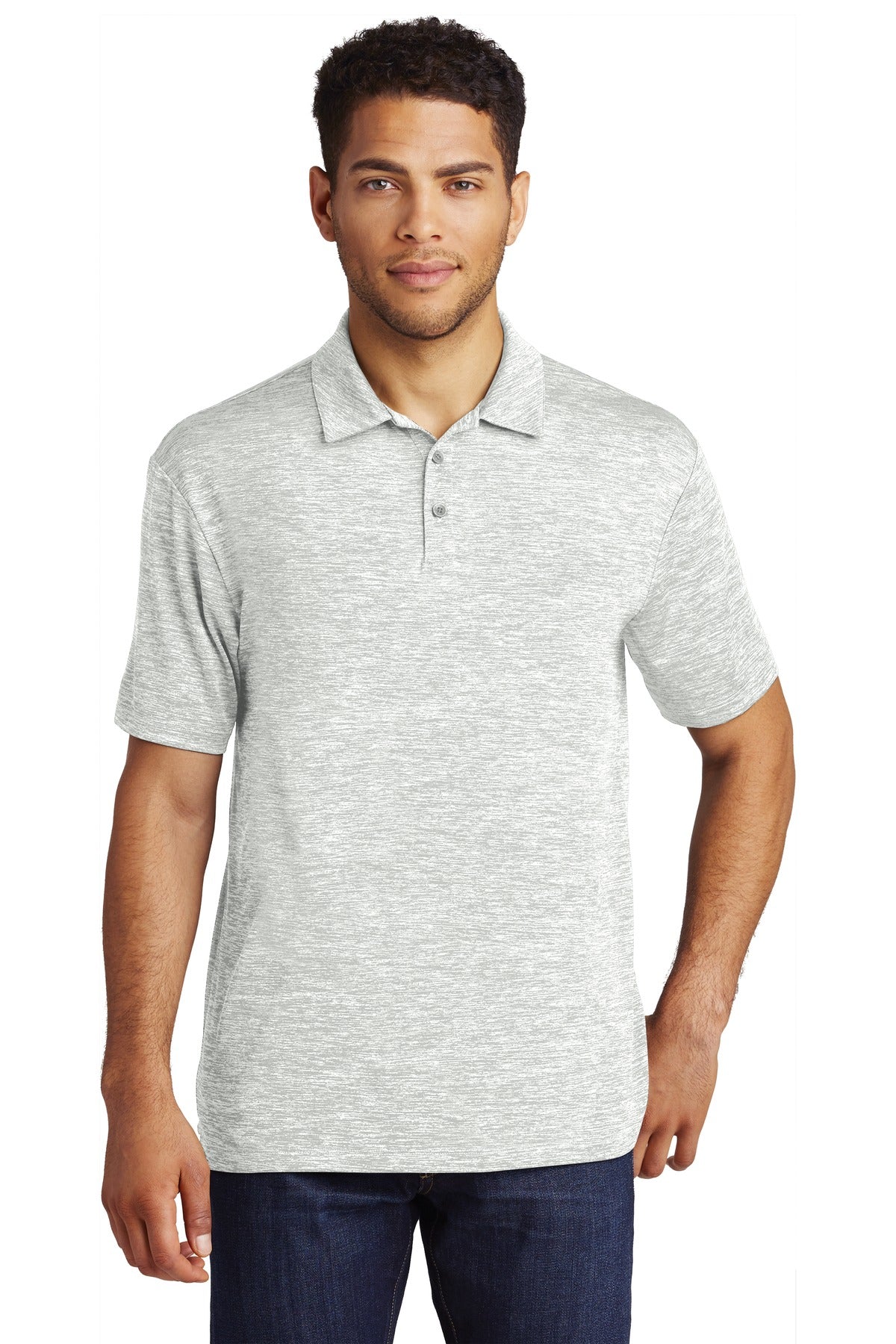 Sport-Tek  ®  PosiCharge  ®  Electric Heather Polo. ST590