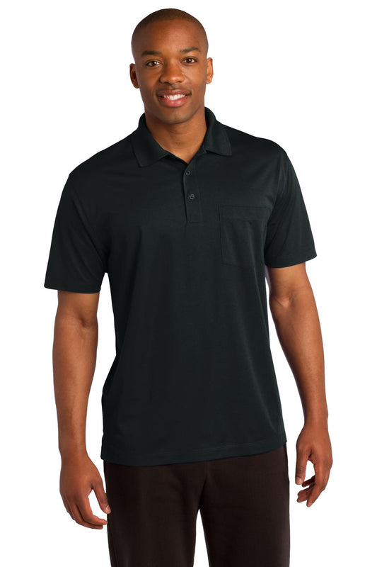 Sport-Tek ®  Micropique Sport-Wick ®  Pocket Polo. ST651