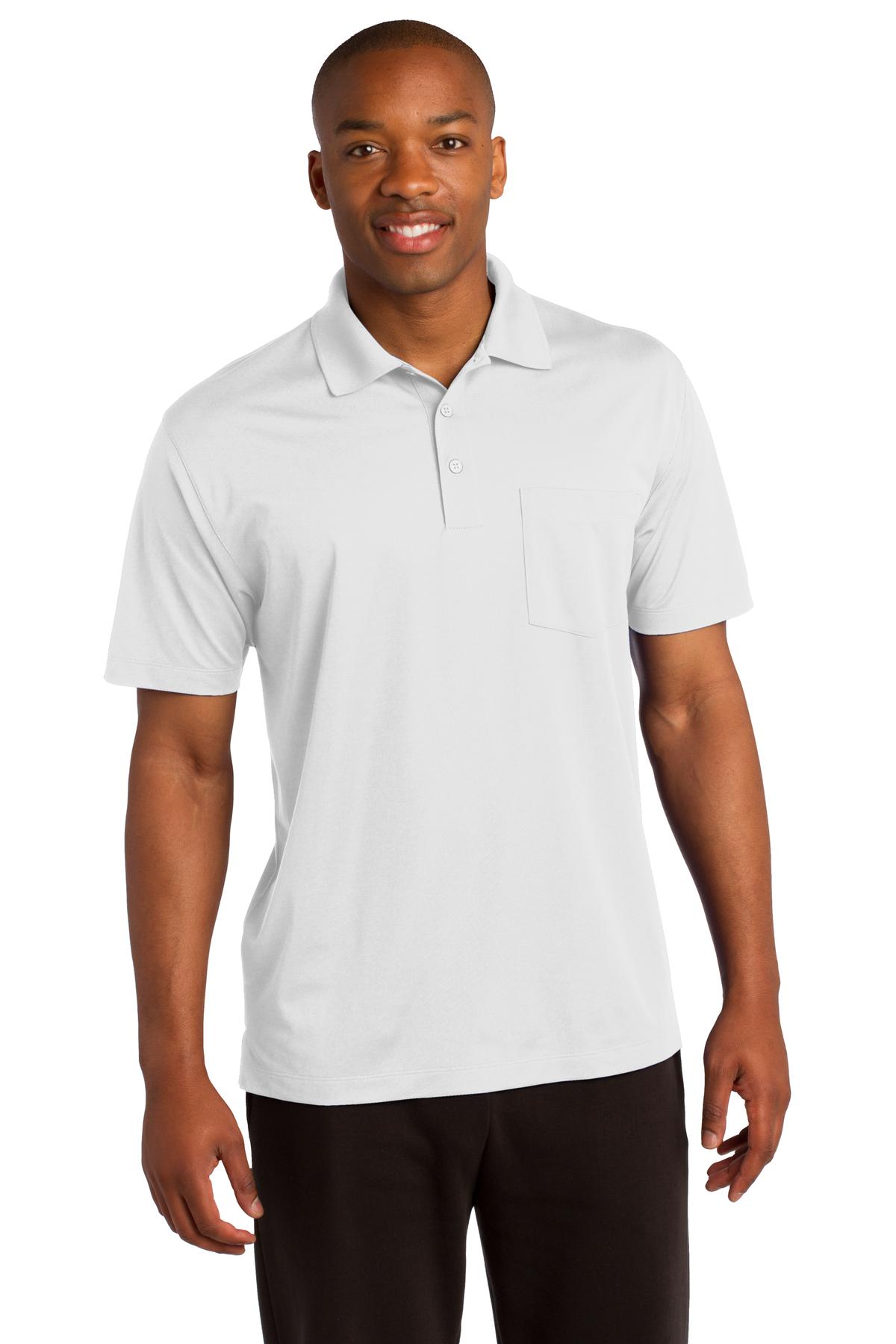 Sport-Tek ®  Micropique Sport-Wick ®  Pocket Polo. ST651