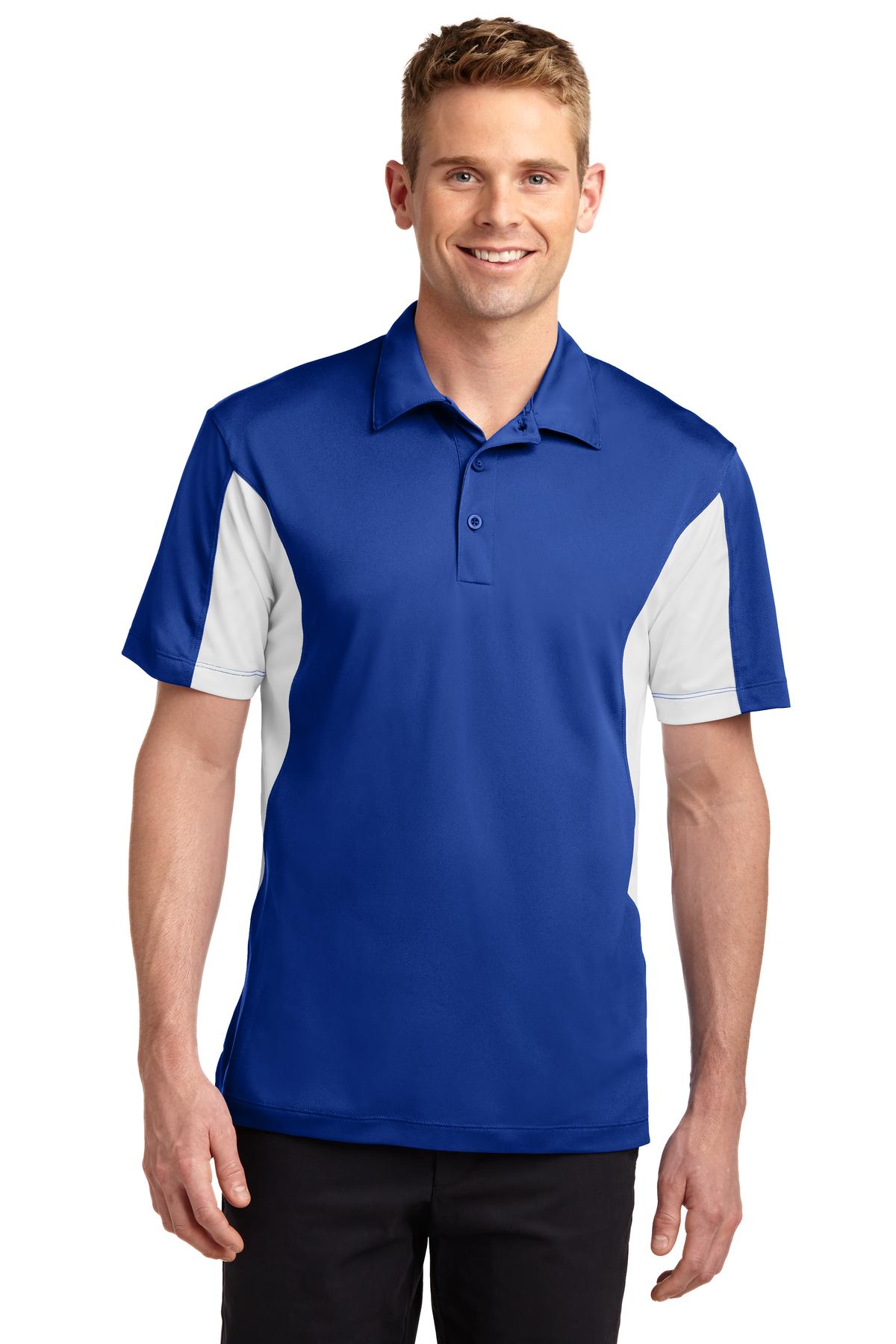 Sport-Tek ®  Side Blocked Micropique Sport-Wick ®  Polo. ST655