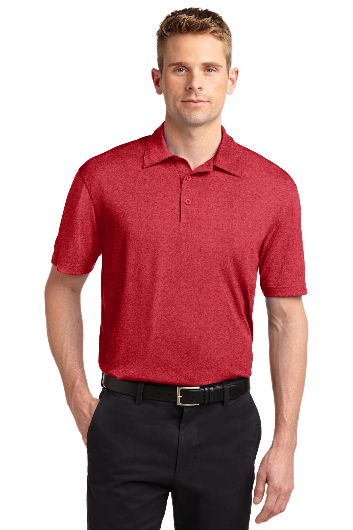 Sport-Tek ®  Heather Contender™ Polo. ST660