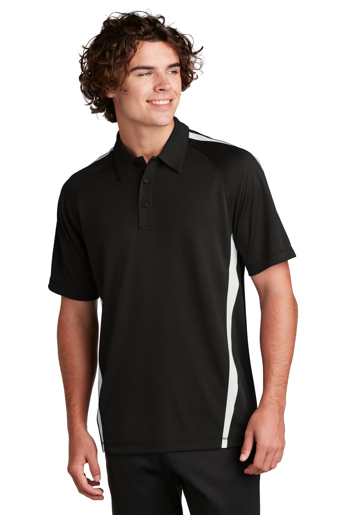 Sport-Tek ®  PosiCharge ®  Micro-Mesh Colorblock Polo. ST685